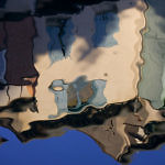 Reflets des façades sur l'Agout à Castres