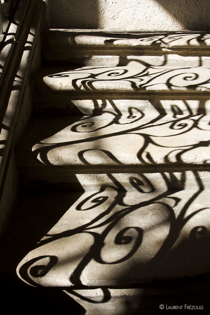 Escalier à l'Hôtel de Poncet à Castres